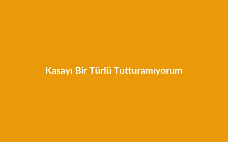 Oto Servis Sahibiyim, Kasayı Bir Türlü Tutturamıyorum — Nedeni Bu Olabilir