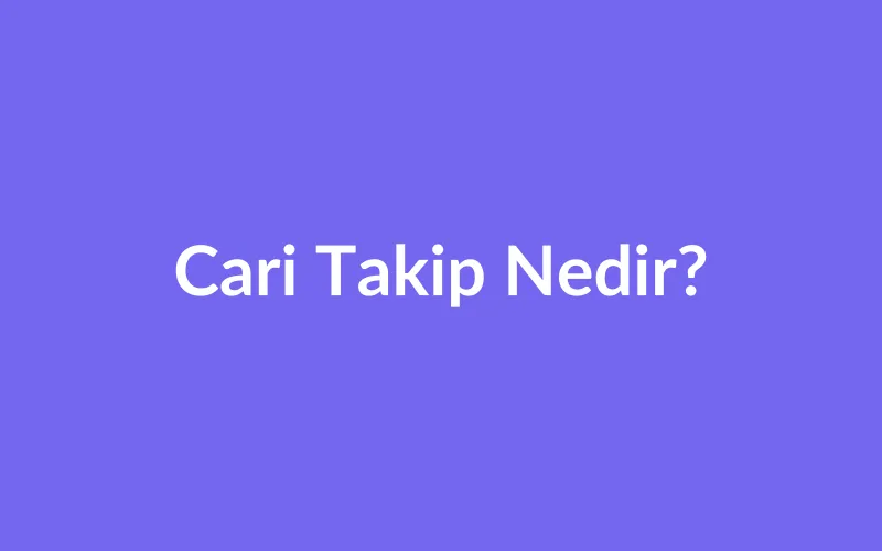 Cari Takip Nedir? Esnaf ve İşletmeler İçin Eksiksiz Rehber