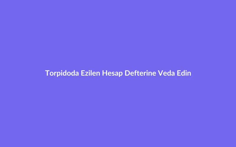 Toptancı ve Pazarcı Esnafı: Torpidoda Ezilen Hesap Defterine Veda Edin